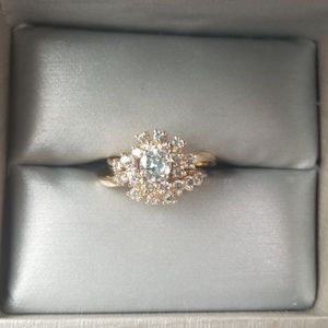 Gold Wedding Band set